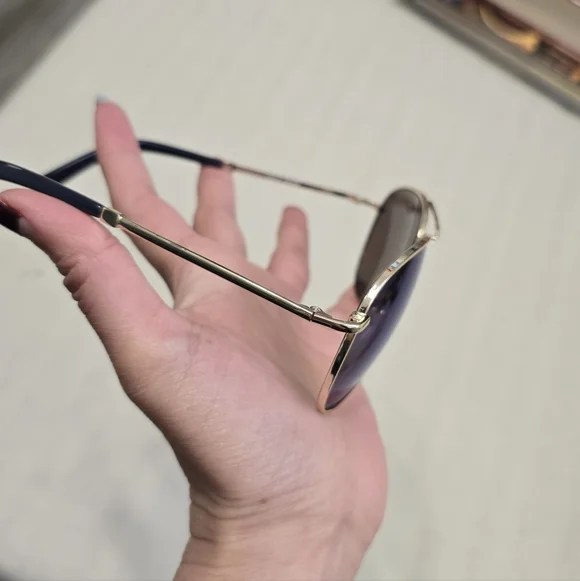 Cole Haan Blue Aviator Sunglasses - Picture 5 of 11